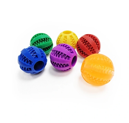 Dog Toys TPR Treat Ball: Bouncy, Tough and Treat-Filled Fun